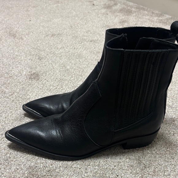 Black Ankle Boots for Women - Picture 4 of 5